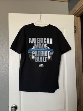 Men's Black 'American Made Patriot Built' Graphic Tee - Mac Tools